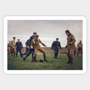 Football Christmas 1914 Sticker